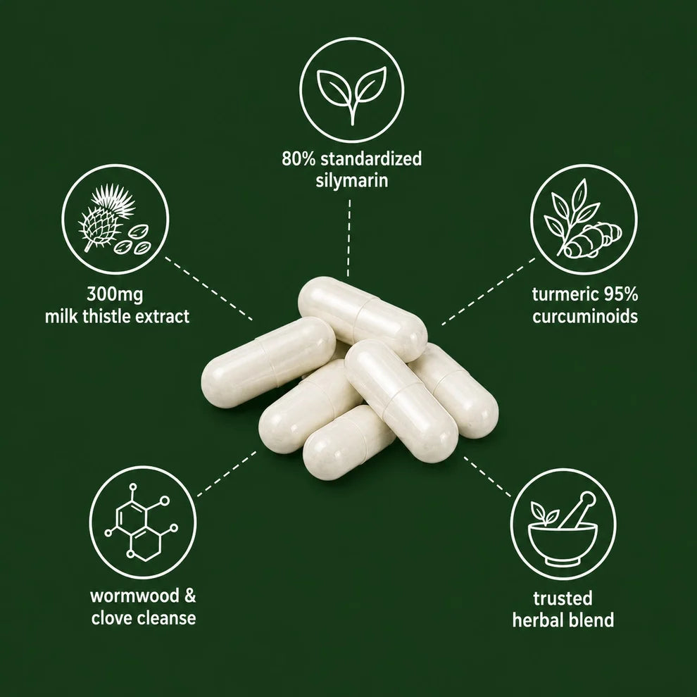 Gevilo® Milk Thistle Liver & Digestive Relief