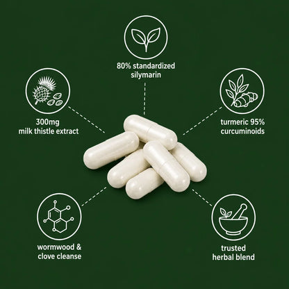 Gevilo® Milk Thistle Liver & Digestive Relief